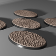 105x70-sandy-ground-overview.png 5x 105mm x 70mm oval bases with sandy ground