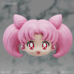 chibiusa01.png SAILOR CHIBI MOON CUSTOM NENDOROID HAIR