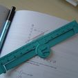 math_pi_1.jpg Bookmark Ruler Print in Place with Pi Icon | Easy to Print | Back to School | Vtau Design