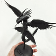Capture d’écran 2017-02-23 à 10.51.19.png Free STL file SMITE Kukulkan Statue・3D printing design to download