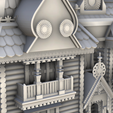 29.png Large slavic manor with terrace and carved details (10) - Warhammer Age of Sigmar Alkemy Lord of the Rings War of the Rose Warcrow Saga