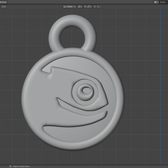 openSUSE_01_2022.png 3D-Datei Linux-Schlüsselanhänger - openSUSE・3D-druckbares Modell zum Herunterladen