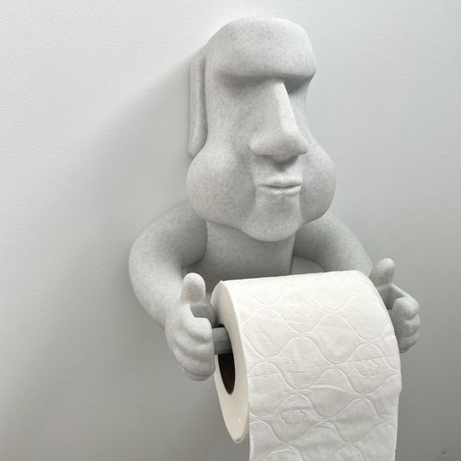 IMG_5439-conv.jpeg MOAI TOILET ROLL HOLDER EASY PRINT