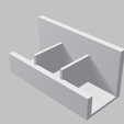 thumb_angle.png Multi-Slot Card Holder — 3-Section Display
