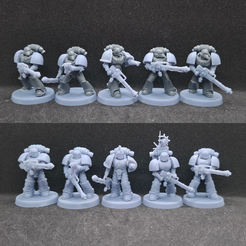 Lost Legion Flamethrowers (Pre-Supported)