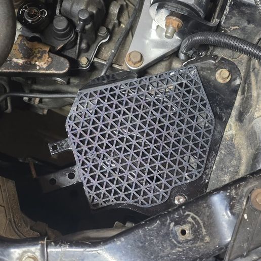Acura RSX Group 35 Battery Modification | Tray Spacer 3D model