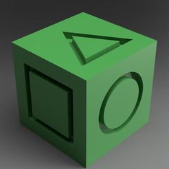 20mmCalibrationCube.jpg Télécharger fichier STL gratuit Cube d'essai 20 mm - Jeu du calmar • Modèle imprimable en 3D, AlwaysBlue