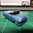 1955 Custom Chev - 1 64 Scale