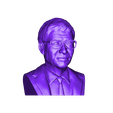 Gates_standard.stl Bill Gates bust ready for full color 3D printing