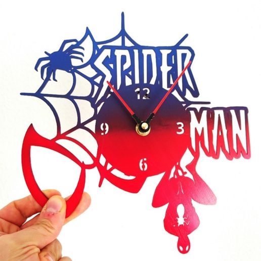 Reloj spiderman V2 3D model