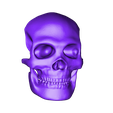 skullHalf.STL Fichier STL gratuit Une façon facile de lisser le PLA | Pas de ponçage・Objet à télécharger et à imprimer en 3D