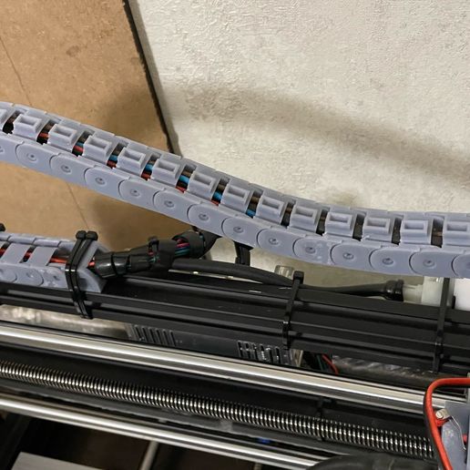 CNC 3018 pro kabel kanal - 3D model önizlemesi