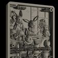 side_grey_0001.jpg ⚪Eevee⚪ Twilight Masquerade - 3D Pokemon Card