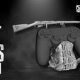 2.jpg PS4, PS5 CONTROLLER BRACKET - THE LAST OF US PART 2 : 2 in 1 BRACKET