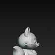 Ekran-goruntusu-2026-02-21-014500.png Low Poly Fox on Cloud - Glowing Orb Edition -  3D Printable - STL