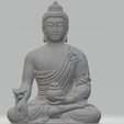 6.png Amitabha Buddha Sakyamuni Medicine Master Buddha 3D print model