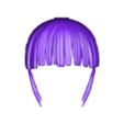 cabelo_02.stl kanao tsuyuri 3D-Druck Modell