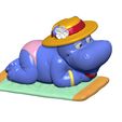 14.jpg HIPPO BABSI BABY FOR 3D PRINT STL