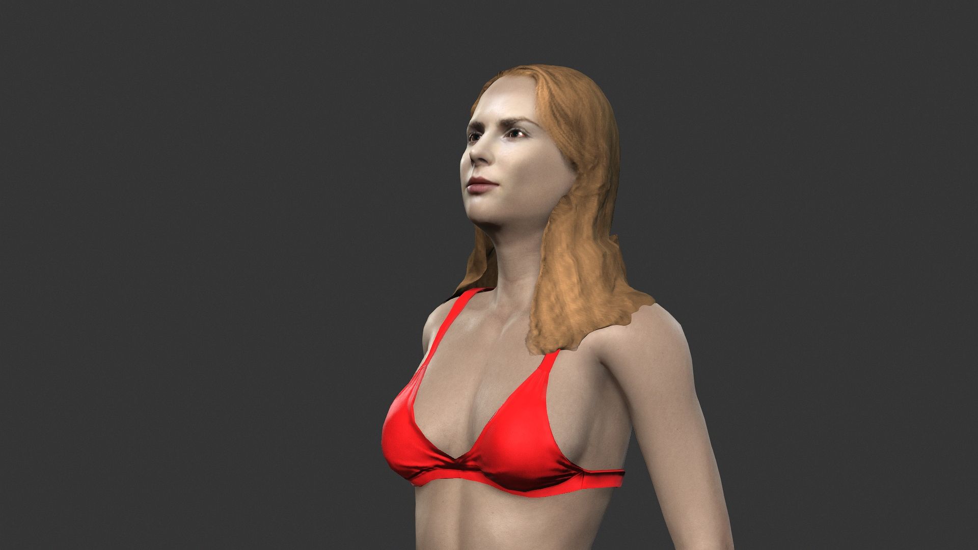 2.jpg -Datei Beautiful Woman -Rigged 3d character herunterladen • 3D-druckbare Vorlage, igorkol1994