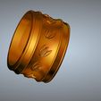 Ring-13-01.jpg ring leaves r-13 for 3d-print and cnc
