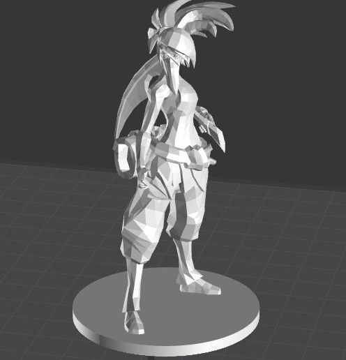 Akali League of Legends Figure