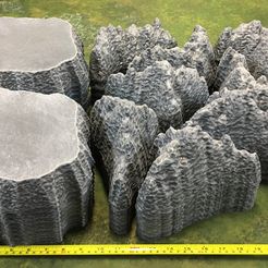 PackedUp.jpg 3D Printable E-Zee-Storage Rock Terrain