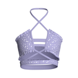 Girls-Printed-Bralette_6.png Girls Printed Bralette | Marvelous / Clo3d / obj / fbx