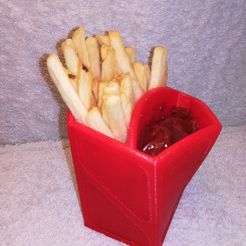 2.jpg Datei STL FFK - The french Fries Kit・Modell für 3D-Druck zum herunterladen