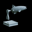 Rainbow-trout-trophy-48.png rainbow trout / Oncorhynchus mykiss fish in motion trophy statue detailed texture for 3d printing