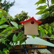 20230519_125641.jpg Free STL file Blue tit nesting box・3D printable model to download