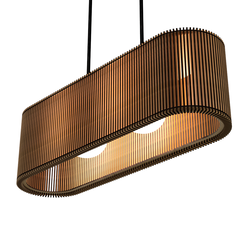 Barra-Ponta-Arredondada-MDF-Cru-52x16cm-1.png STL file CEILING LIGHT LAMP 3D PRINT AND LASER CUT FILES MODEL 23・3D print model to download