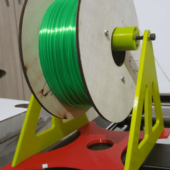 ab_1.png Simple place on ground filament spool holder