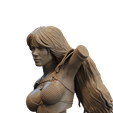 8.196.png Red Sonja Bust 3D Print