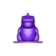 godzillaa.stl Archivo STL Godzilla Chubby・Plan de impresión en 3D para descargar