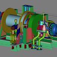 wciagarka12.jpg High detailed towing winch for tugboats 3D print model