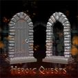 Door.jpg Dungeon Doors - Heroic Quests Series