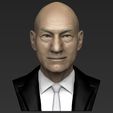 professor-x-charles-xavier-bust-ready-for-full-color-3d-printing-3d-model-obj-mtl-fbx-stl-wrl-wrz-1.jpg Professor X Charles Xavier from X-Men bust full color 3D printing