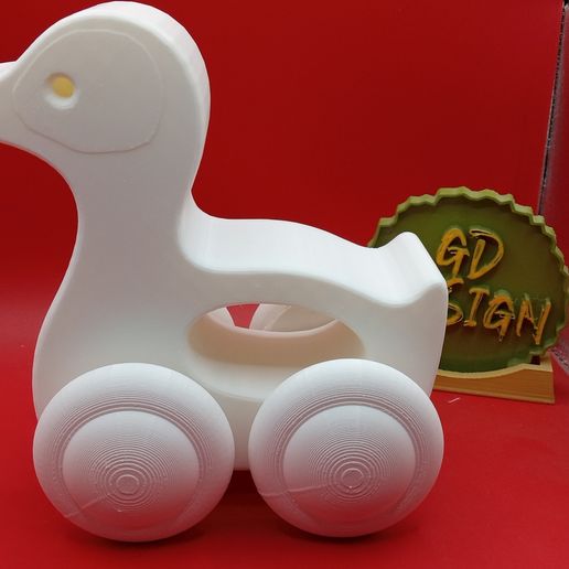 Duck Toy Pull Toy 3D model