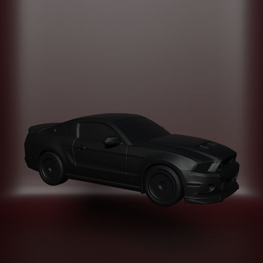 Modelo 3D Ford Mustang para Impresión