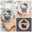 20230912_110837.jpg Hello Kitty Halloween Pack- Wall Art & Coaster