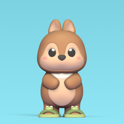 Cod119-Squirrel-Frog-Shoes-1.png 3D file Squirrel Frog Shoes・3D printer model to download