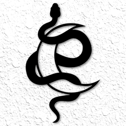 project_20230222_2151480-01.png Snake on a Crescent Moon Wall Art Serpent Moon Wall Decor