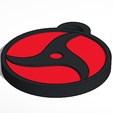 2021-07-18-(3).png Archivo STL Llavero Sharingan Itachi・Objeto imprimible en 3D para descargar