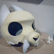 King-Skull.png King skull 3D Model - The owl house cosplay prop