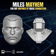1.png Miles Mayhem Fan art Kit 3D printable for Action Figures