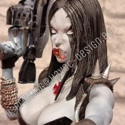 Lady Lobo 3D Print