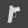 xd401.png Springfield XD 40 Real Size 3d Gun Mold