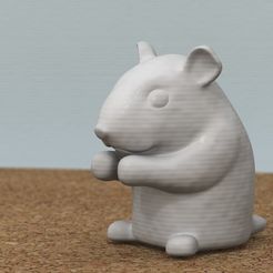 hamster_11.jpg STL file hamster・3D print design to download
