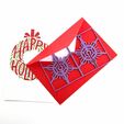 6.jpg 3d Printable STL Holiday Snow Stocking Sprue – 3D Printable Royalty-Free Holiday Ornament – Unique Gift Card – Easy-to-Assemble Holiday Decoration