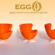 egg_thrOne_a.jpg STL file eggO・Template to download and 3D print